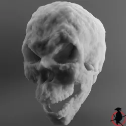 Evil Cloud Skull