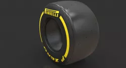 F1 2017-2020 Pirelli PZero Tire Dry Track 305/670-13 (Front)