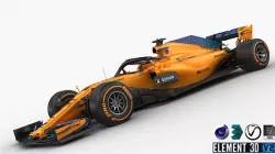 F1 McLaren MCL33 2018