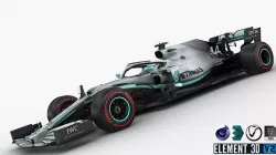 F1 Mercedes W10 2019