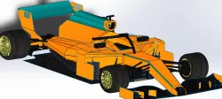 FORMULA 1 CAR - MCLAREN THEME