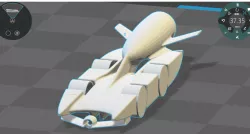 Formula One in Schools Car Model