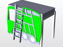 Garbage Truck Bed Frame