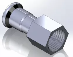 Geberit female threaded adapter
