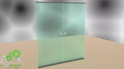 GLASS DOOR