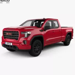 GMC Sierra 1500 Double Cab Standard Box Elevation 2019
