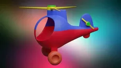 Helicopter 3DToy