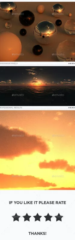 High Resolution Sky HDRi Map 577