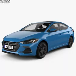 Hyundai Avante Sport with HQ interior 2017