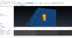 IFCE Logomark GCode on CnCSimulator and CAMotics