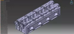 Inline 4 Valve Train