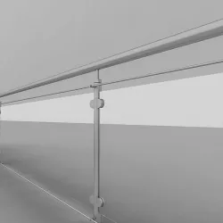 Iron & Glass Railing