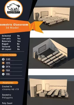 Isometric Classroom