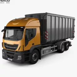 Iveco Stralis X-WAY Hook Lifter Truck 2017