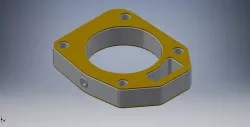 K20A Throttle body spacer with Gasket