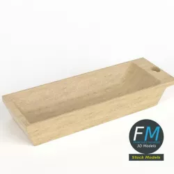 Kneading trough