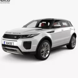 Land Rover Range Rover Evoque HSE 5-door with HQ interior 2015