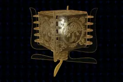 Laser-Cut Table Lamp III