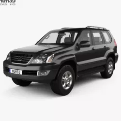 Lexus GX with HQ interior 2002