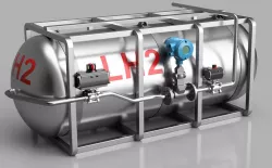 Liquid hydrogen dewar