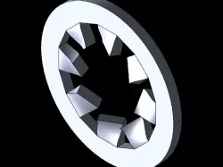 M4 shakeproof washer