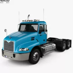 Mack Vision CXN613 Day Cab Tractor Truck 3-axle 2007