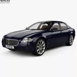 Maserati Quattroporte with HQ interior 2004