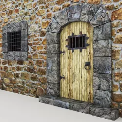 Medieval Castle Door