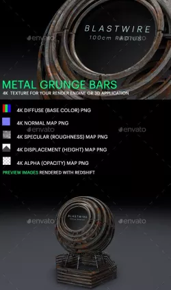 Metal Grunge Bars