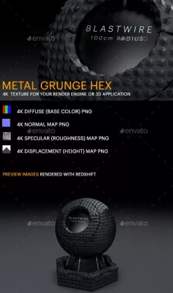 Metal Grunge Hex