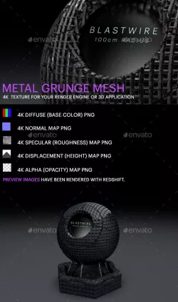 Metal Grunge Mesh