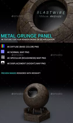 Metal Grunge Panel