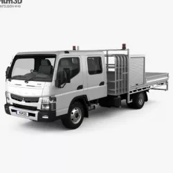 Mitsubishi Fuso Canter (815) Wide Crew Cab Service Truck 2016
