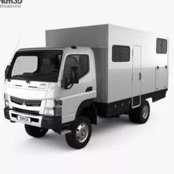 Mitsubishi Fuso Canter (FG) Wide Single Cab Camper Truck 2016