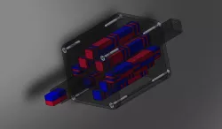 Movement of the magnet based on the Halbach array