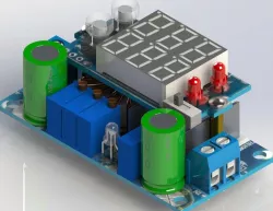 MPPT 5A Solar Controller DC-DC Step Down Buck Module, Const. Voltage & Current Converter