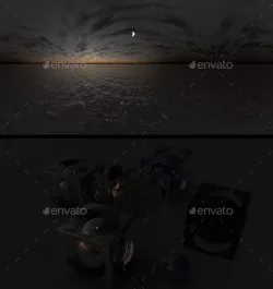 Ocean Night 8 - HDRI