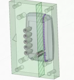 Precision drill jig for tiny cases