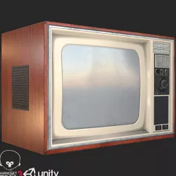 Retro Television 1980s PBR
