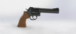 Revolver 3D Model