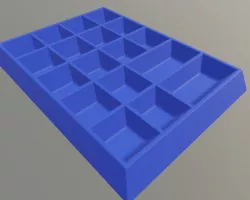 Screw organizer
