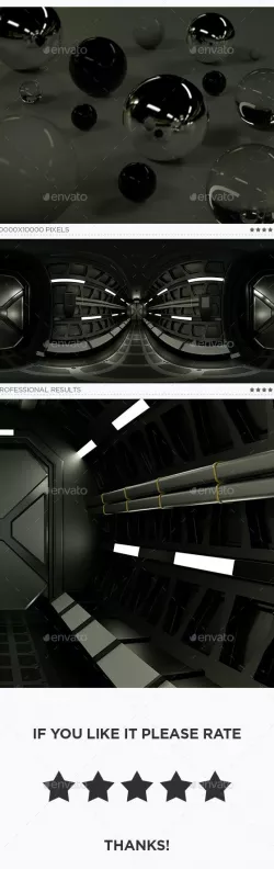 Spaceship Interior HDRi Map 010