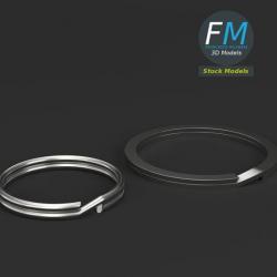 30mm vertical split rings 3D Models | Page 1 | STLFinder