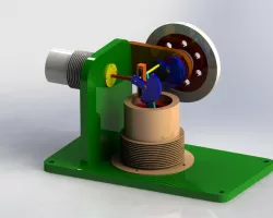 steam engine model