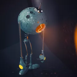 Steampunk robot