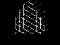Steel skeleton