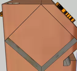 sticker papers and pen holder