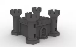 Stronghold for 3D Print and Board Games