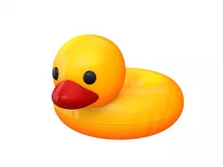 Swimming Ring Duck