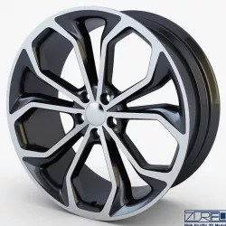 Taurus SHO 20 Machined wheel black v 1